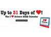I Love Science Desktop Calendar for Free
