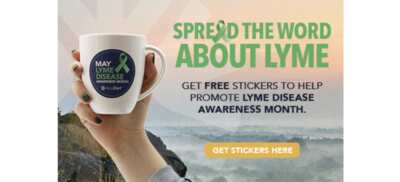 Support the Fight – Free Lyme Awareness Stickers Available!