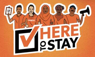 Proud and Free – Grab Your Here To Stay Sticker