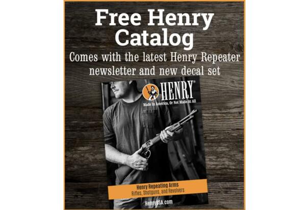  Discover Henry Firearms – Free Catalog and Decal Available