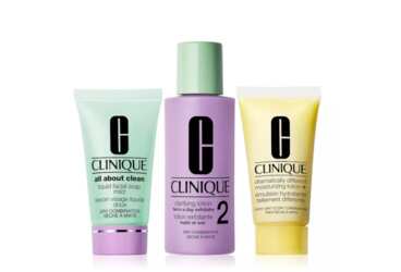 Clinique 3-Step Skincare Sample Kit for FREE!