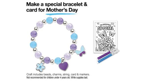 Make Mom Smile – FREE Mother’s Day Craft at JCPenney