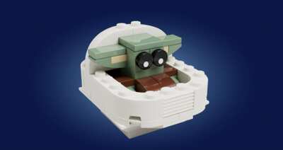 May the Bricks Be with You – Free LEGO Grogu Build