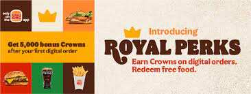 Free Burger King Royal Perks Crowns Points