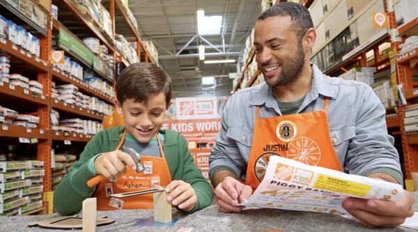 Hammer Time! Free Birdy Buffet Kids Workshop – May 3rd @ Home Depot