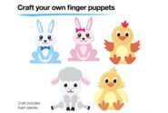 Craft, Play & Take Home! FREE Finger Puppet Craft at JCPenney!