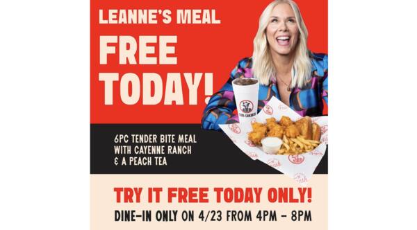 One-Day Freebie: Slim Chickens Meal on the House