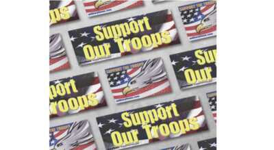 Claim Your FREE “Support the Troops” Decal